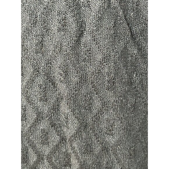 Pronto Uomo Men’s Vtg Black Sweater M Italy Collared 2- Button Geometric Solid - Picture 8 of 14